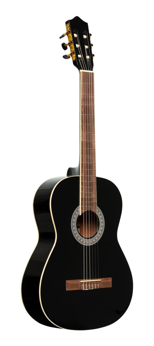 Stagg Classical 4/4 Cutaway Acoustic Guitar - Black - SCL60-BLK