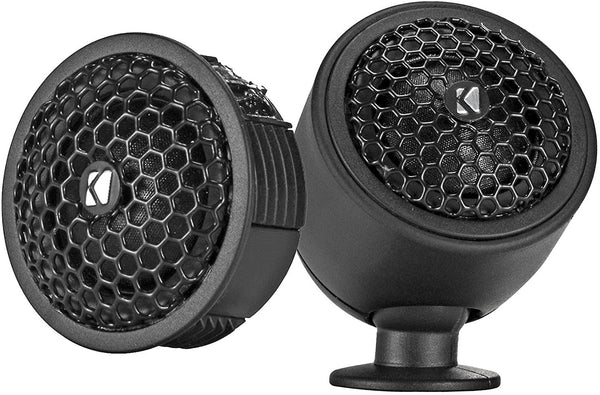 Kicker KS Series 1" 75 Watts RMS Tweeter Speakers - 46KST2504