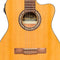 Stagg Thin Cutaway Acoustic Electric Classical Guitar - Natural - SCL60 TCE-NAT