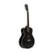 JN Guitars Bessie Series Acoustic Travel Guitar - Black - BES-A MINI BK