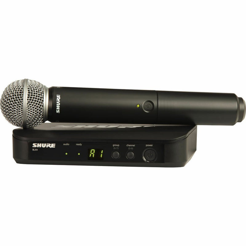 Shure BLX24 Vocal Wireless System With SM58 Mic H10 - New Open Box