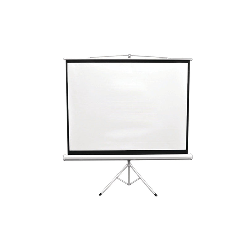 Pyle PRJTP84 Floor-Standing Portable Tripod Manual Projector Screen (84-Inch)