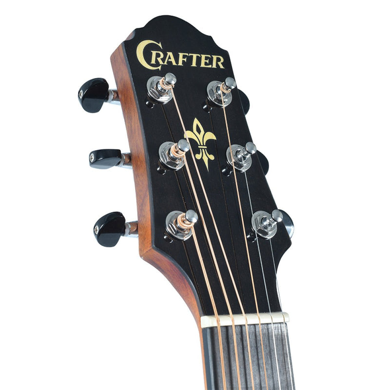 Crafter Silver Series 250 Mini 3/4 Acoustic Guitar - Brown Sunburst -