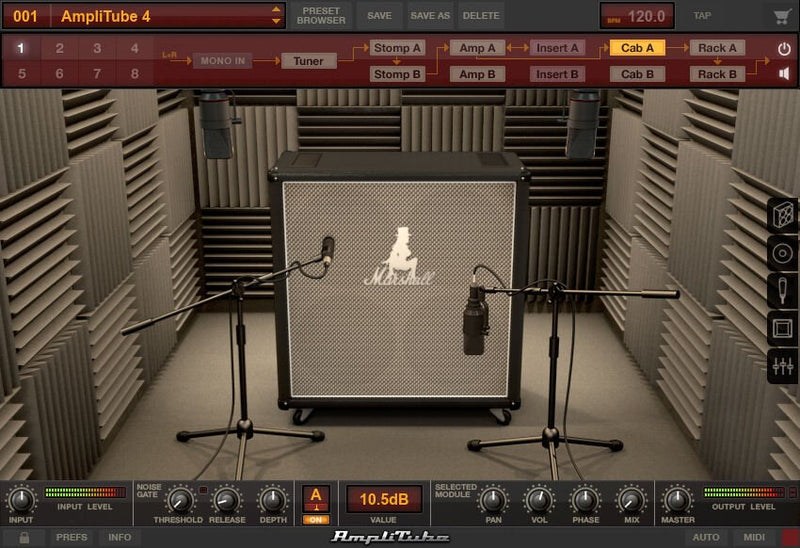 IK Multimedia Amplitube 4 - eDelivery - Guitar Amp Emulation Software Plugin