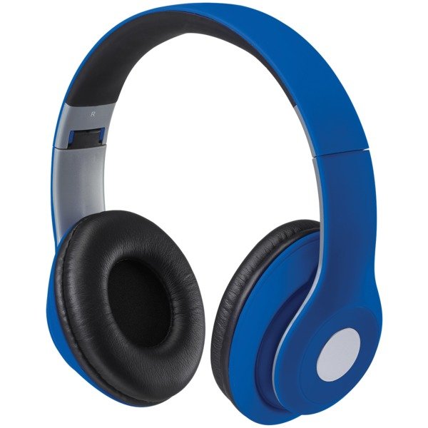 iLive Bluetooth® Over-the-Ear Headphones with Microphone (Matte Blue) - IAHB48MBU