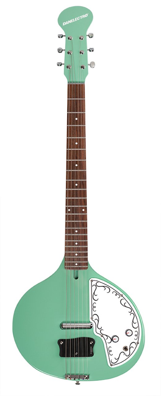 Danelectro Electric Baby Sitar - Aqua - DBSITAR-AQU