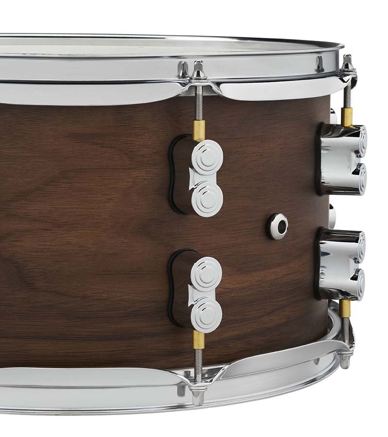 PDP Limited Edition 7x13 Maple/Walnut Snare Drum - Natural Satin - PDSN0713MWNS