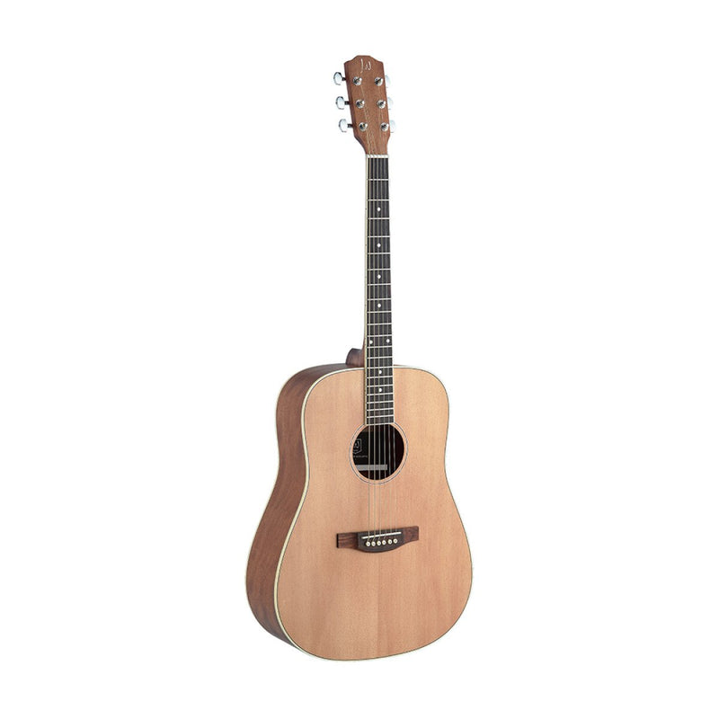 JN Guitars Asyla 4/4 Dreadnought Acoustic Guitar - Natural - ASY-D