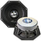 Audiopipe 8" Octagon Low Mid Frequency Speaker 800W Max Dual 4 Ohm AOCT-HF8-D4