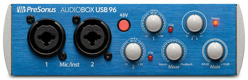 PreSonus AudioBox USB 96 2x2 USB Audio Interface with Studio One Artist