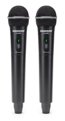 Samson Stage 200 Dual-Channel Handheld VHF Wireless System - Group D / Channel D