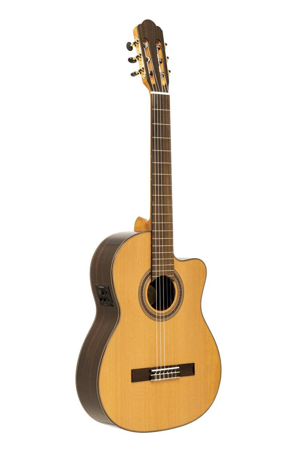 Angel Lopez Mazuelo Electric Cutaway Classical Guitar - Cedar - MAZUELO CR-CE