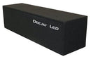 DeeJay LED Side Speaker Enclosure w/ 4 x 6.5" Horn Ports - Blue - New Open Box