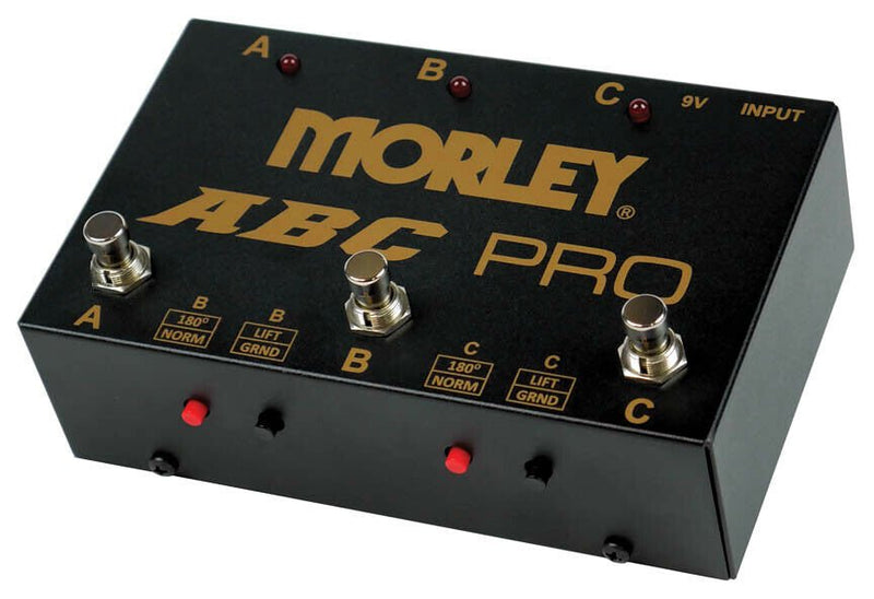 Morley ABC Pro Selector Combiner Switching Guitar Pedal - New Open Box