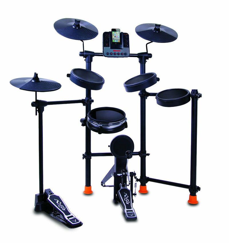 Jammin Pro IROCKER All In One Electronic Drum Set for iPod iPhone w/ Free Throne