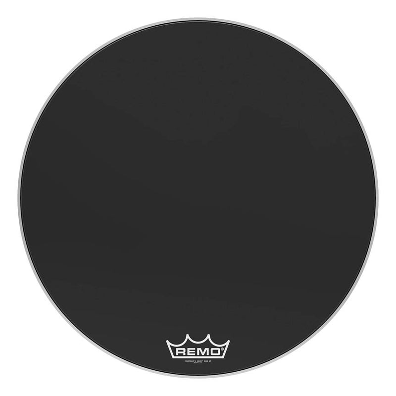 Remo 32" Powermax 2 Crimplock Bass Drumheads - Ebony - PM-2432-MP-