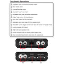 Hifonics Digital Bass Enhancement Processor w/ Dash-Mount Remote - BXI PRO 3.0