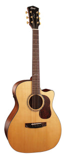 Cort GOLDA6 Gold A6 Acoustic Electric Grand Auditorium Cutaway Guitar - Natural