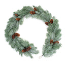 Winter Pine Garland with Pinecone Accents (Set of 2)