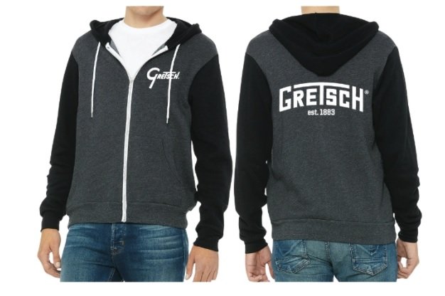 Gretsch Drums Full Zip Fleece Hoodie - Large