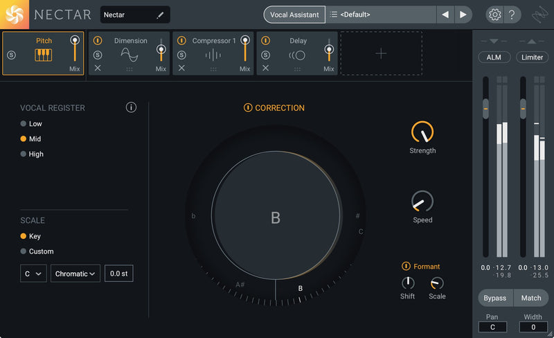 iZotope Nectar 3 Vocal Production Plug-in Suite - 10-NC3 - Digital Delivery