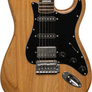 Stagg Solid Body Electric Guitar - Natural - SES-60 NAT