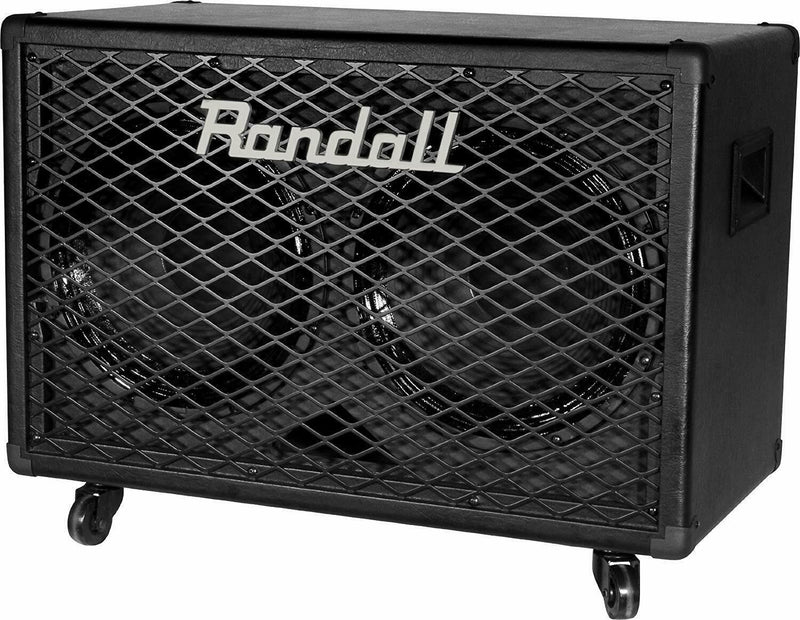 Randall RG212 2x12 100 Watts 8 Ohm Guitar Speaker Cabinet with Steel Grill