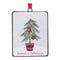 Seasons Greetings Pine Tree Ornament (Set of 12)