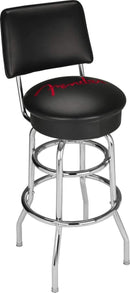 Fender 31.5” Vegan Leather Barstool with Backrest