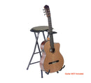 Stagg Foldable Stool with Rectangular Seat & Built-In Guitar Stand - GIST-350