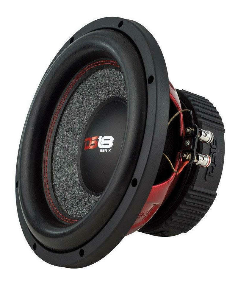 DS18 GEN-X104D 10-in 800 Watts Dual 4-Ohms Voice Coil Car Subwoofer