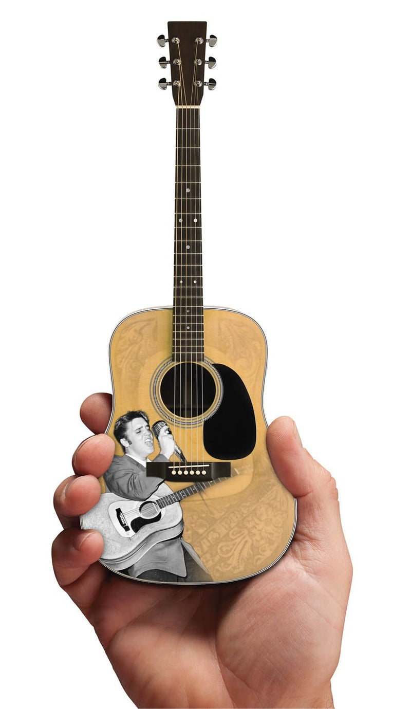 Axe Heaven Elvis Presley '55 Tribute Acoustic Mini Guitar Replica - EP-360