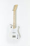 Loog Pro VI Mini Electric Guitar with Built-in Amplifier - White - LGPRVIEW