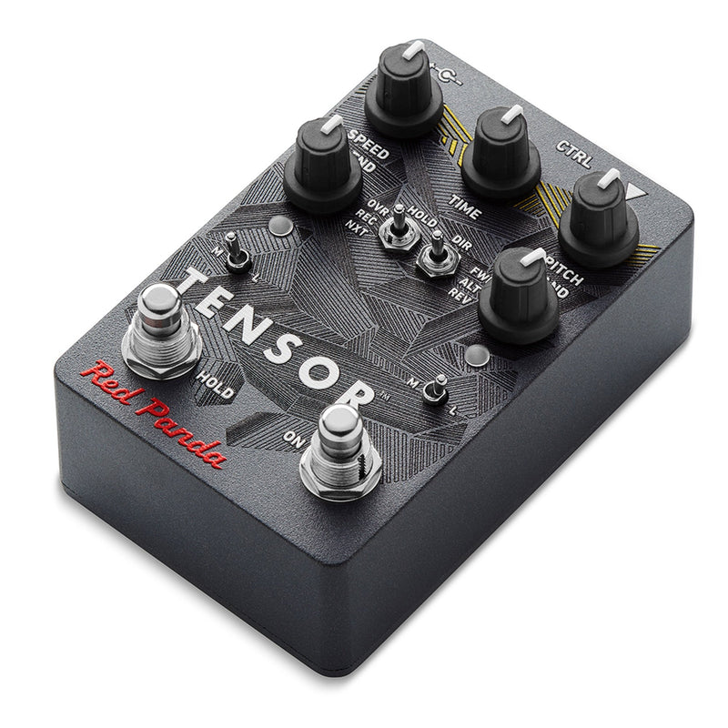 Red Panda Tensor Pitch and Time-Shifting Guitar Pedal - RPL-108