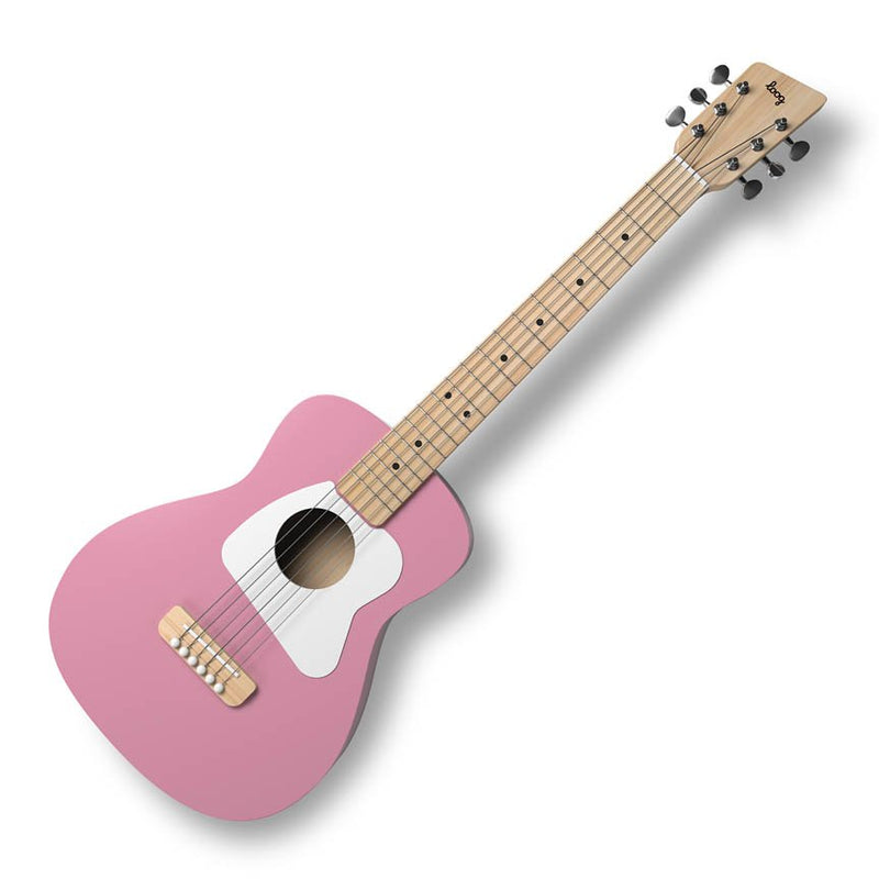 Loog Pro VI Acoustic Guitar - Pink - LGPRVIAM