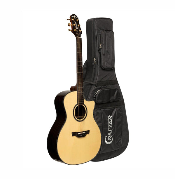 Crafter LX G-1000CE Grand Auditorium Cutaway Acoustic-Electric Guitar - Natural