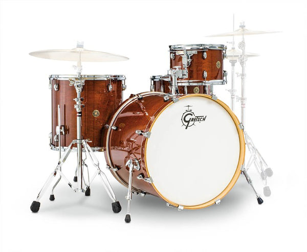 Gretsch Catalina Maple 4 Piece Shell Pack - 22/12/16/14 - Walnut Glaze