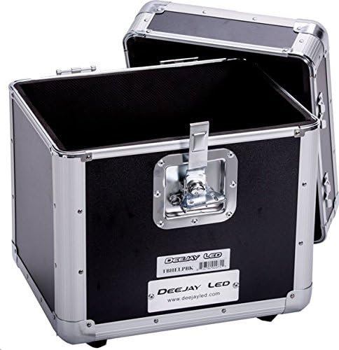 Deejay LED TBHELPBK - Durable LP Record Case for 80 Vinyls