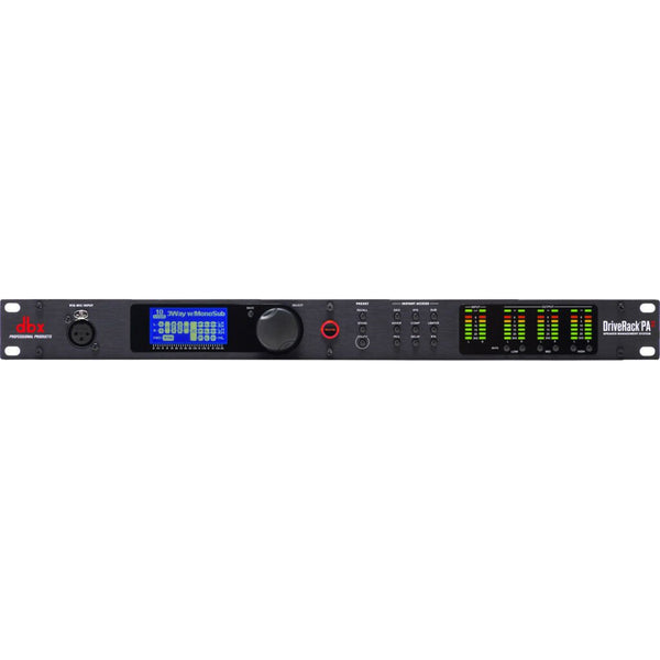 DBX DriveRack PA2 Loudspeaker Management System Subharmonic Synthesis 8-Band EQ - Open Box