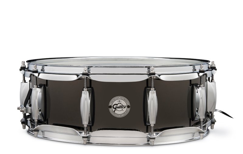 Gretsch 5" x 14” Black Nickel Over Steel Snare Drum - S1-0514-BNS