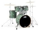 PDP Concept Maple 4-Piece Shell Kit - 10/12/14/20 - Satin Seafoam - PDCM20FNSF