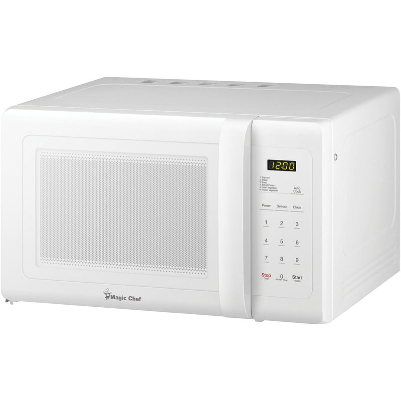 Magic Chef .9 Cubic-ft Countertop Microwave White MCD993W