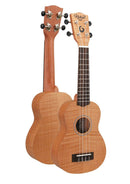 Kahua 21“ Soprano Flamed Maple Ukulele - KA-21FM