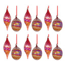 Irredescent Glass Ornament (Set of 12)