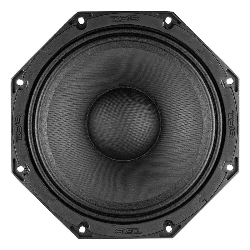 DS18 10OCT500-8 PRO 10"Octagon Mid Range LoudSpeaker 1000 Watts Max 8-Ohm