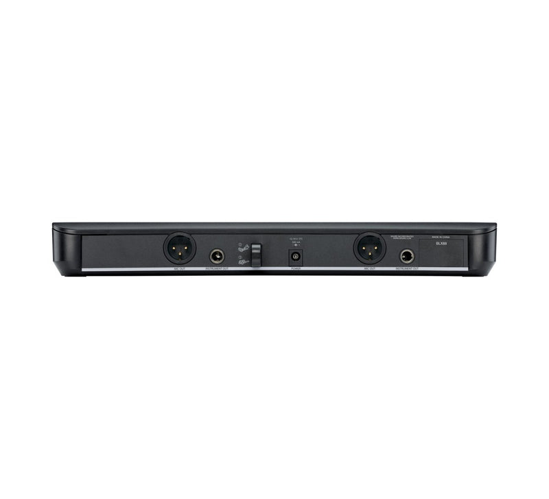 Shure Wireless Dual Microphone Vocal System with Two PG58 Mics - BLX288/PG58-H10