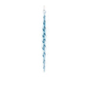 Blue Icicle Twist Drop Ornament (Set of 12)