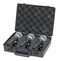 Samson Q6 - Dynamic Handheld Microphone 3-Pack with Carrying Case