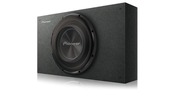 Pioneer 12" 1500 Watt Slim Pre-Loaded Car Subwoofer Enclosure - TS-A3000LB