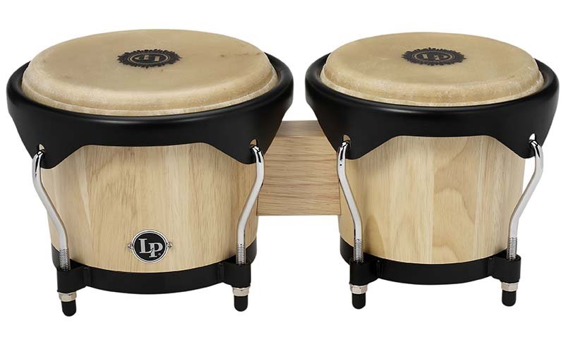 Latin Percussion LP646NY-AW City Series 6" & 7" Bongo Set - Natural Gloss